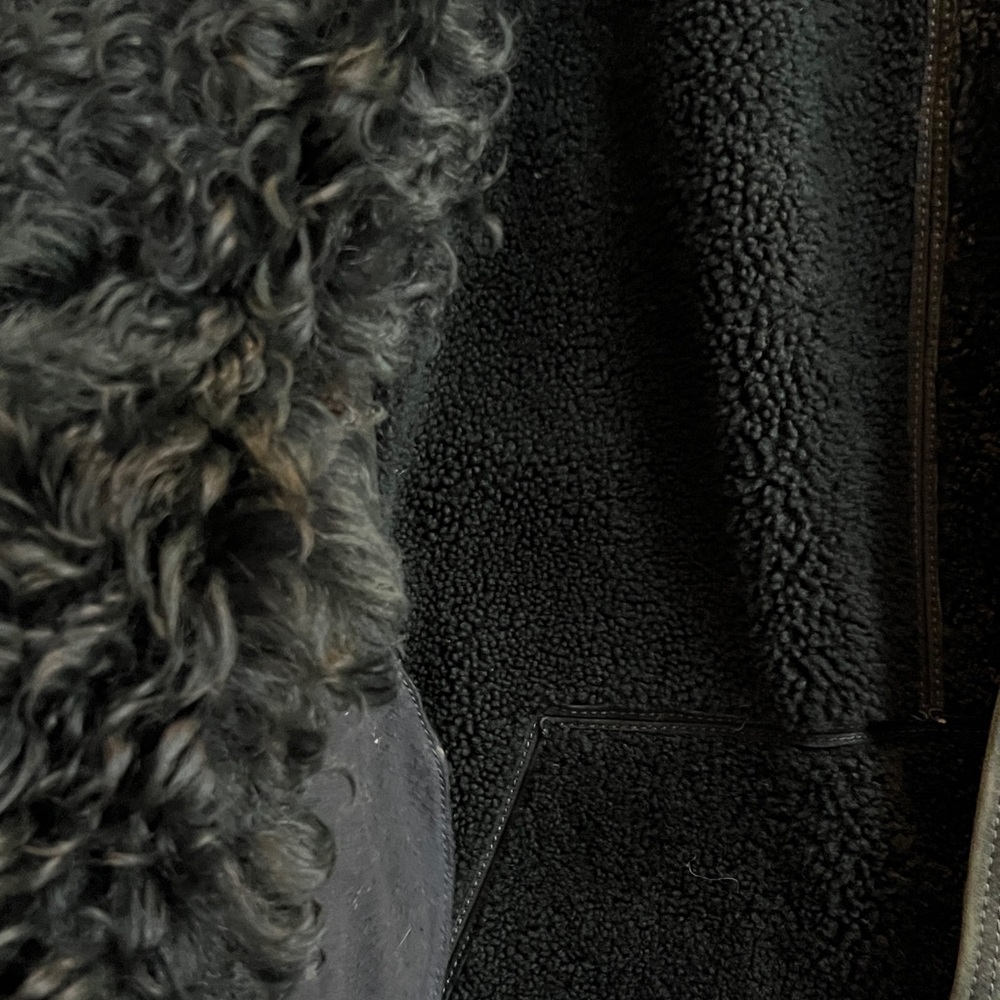 Toscana real sheepskin shearling jacket size M - Picture 3 of 9